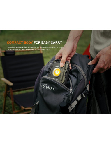 Linterna Recargable EdisonBright Fenix CL27R 1200 Lúmenes