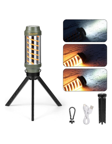 Linterna Recargable Raddy CL-1 IPX6 7 Modos de Luz 72g