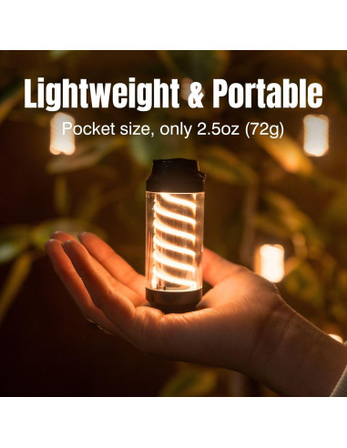 Linterna Recargable Raddy CL-1 IPX6 7 Modos de Luz 72g