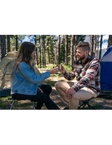 Taburete de Camping Plegable Stansport G-613-S 90.72 kg Negro