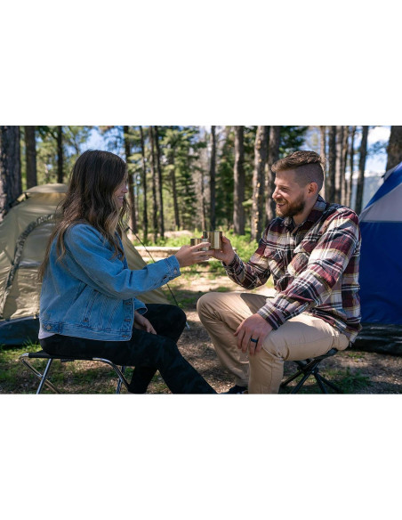 Taburete de Camping Plegable Stansport G-613-S 90.72 kg Negro