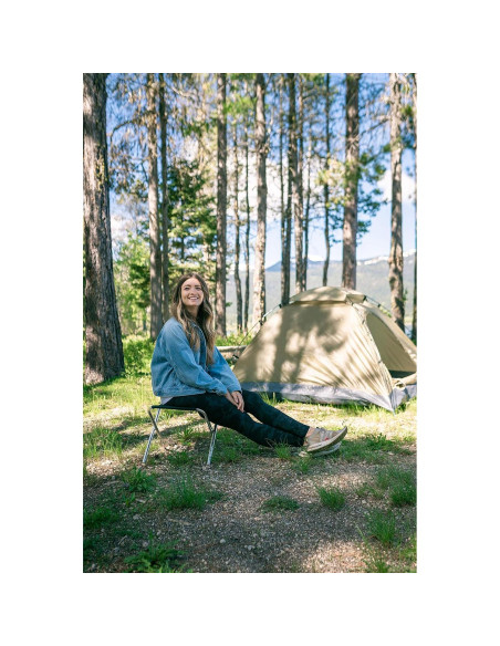 Taburete de Camping Plegable Stansport G-613-S 90.72 kg Negro