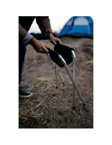 Taburete de Camping Plegable Stansport G-613-S 90.72 kg Negro