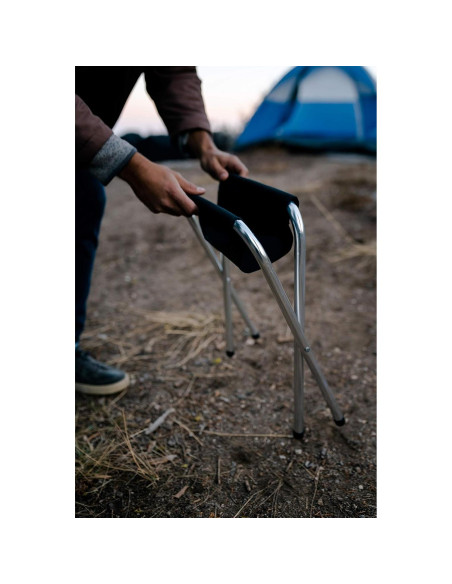 Taburete de Camping Plegable Stansport G-613-S 90.72 kg Negro