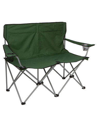 Sillón Doble Plegable Innovaciones Trademark Verde Militar 101.6 cm