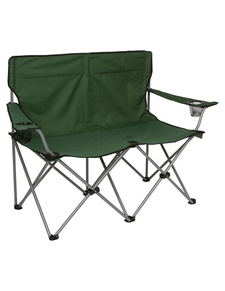 Sillón Doble Plegable Innovaciones Trademark Verde Militar 101.6 cm
