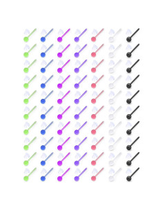 70 Pares de Postes de Aretes Invisibles Ftovosyo 20G