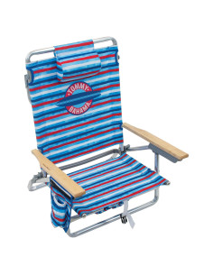 Silla de Playa Plegable Tommy Bahama con Mochila 5 Posiciones