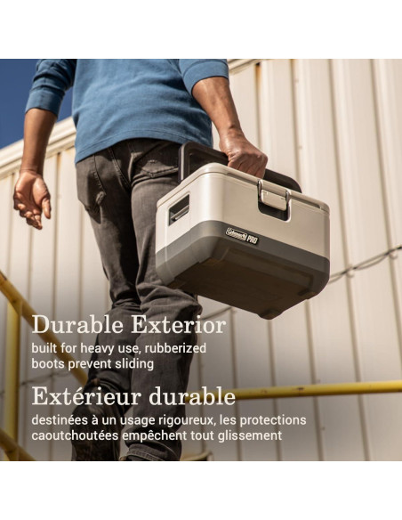 Enfriador Coleman Pro 9 Cuartos Aislado para Camping