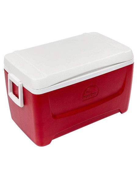 Cooler Igloo Island Breeze 48 Qt Rojo Lava - Camping y Playa