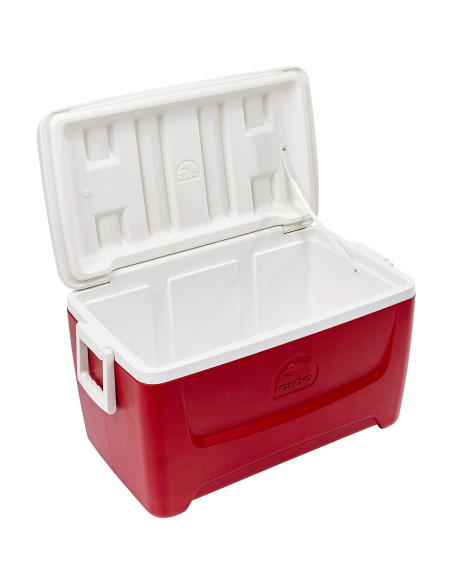 Cooler Igloo Island Breeze 48 Qt Rojo Lava - Camping y Playa