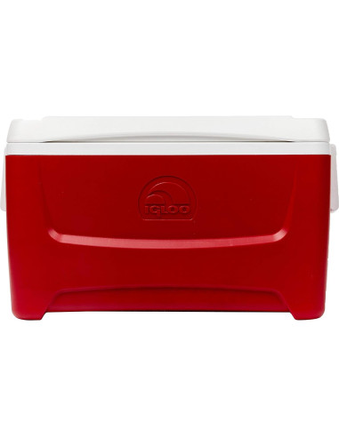 Cooler Igloo Island Breeze 48 Qt Rojo Lava - Camping y Playa