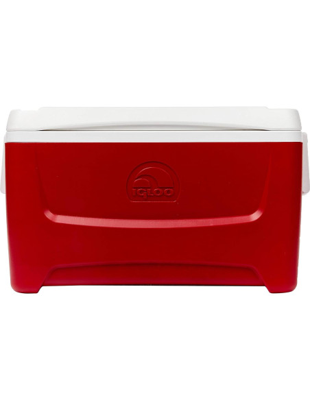 Cooler Igloo Island Breeze 48 Qt Rojo Lava - Camping y Playa
