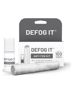 DEFOG IT Antivaho Militar 5ml | Kit de Viaje con Paño Microfibra