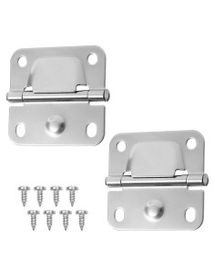2 Bisagras de Acero Inoxidable para Cooler Gosknor con Tornillos