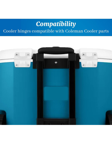 Bisagras de Plástico Omoojee para Enfriadores - Paquete de 4