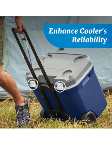 Bisagras de Plástico Omoojee para Enfriadores - Paquete de 4