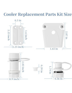 Kit de Piezas de Repuesto para Neveras Igloo HQAPR - 30 Piezas 2