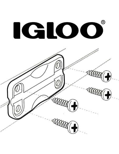 Bisagras de Plástico Igloo para Hieleras - Juego de 3 - UV