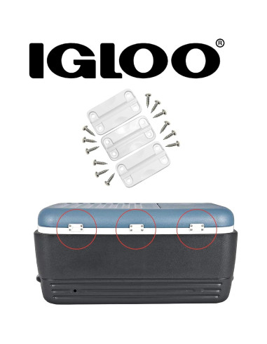 Bisagras de Plástico Igloo para Hieleras - Juego de 3 - UV