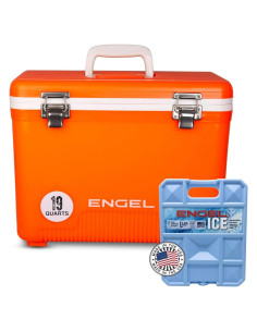 Engel UC19 19qt Enfriador Hermético 18L Naranja