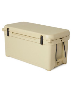 Cooler Engel ENG80 74L Rotomoldeado Resistente Color Tan