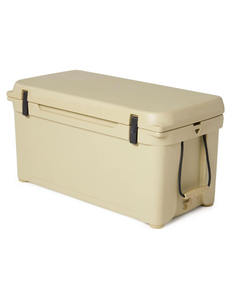 Cooler Engel ENG80 74L Rotomoldeado Resistente Color Tan