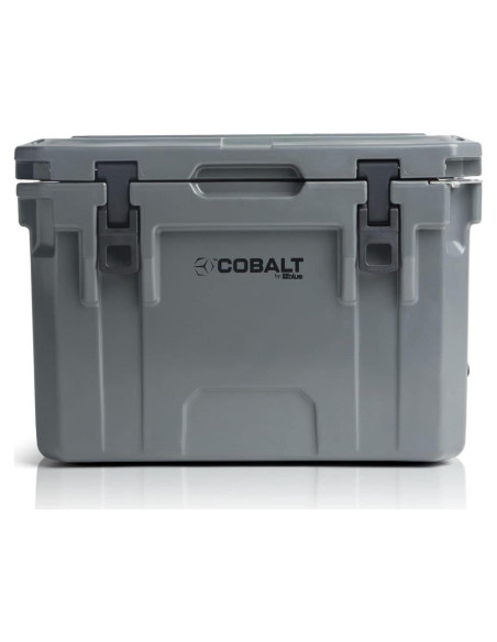 Enfriador Cobalto 25Q Gris - Mantiene Hielo Hasta 3 Días