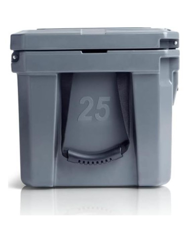 Enfriador Cobalto 25Q Gris - Mantiene Hielo Hasta 3 Días