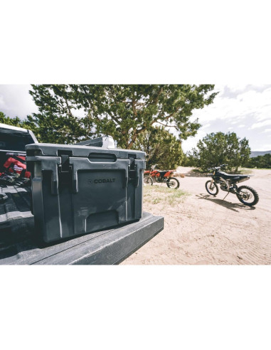 Enfriador Cobalto 25Q Gris - Mantiene Hielo Hasta 3 Días