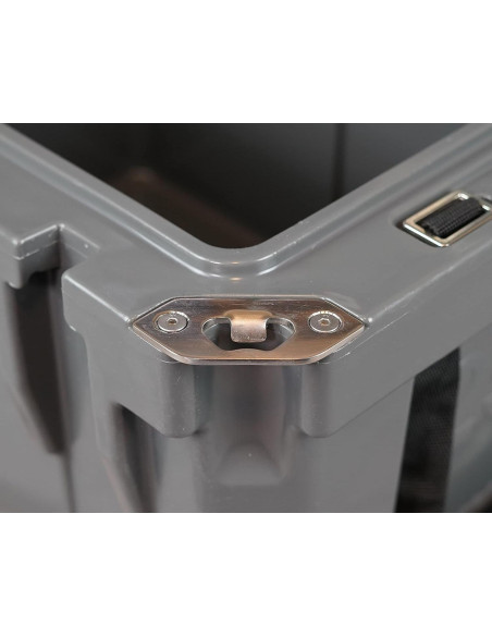 Enfriador Cobalto 25Q Gris - Mantiene Hielo Hasta 3 Días