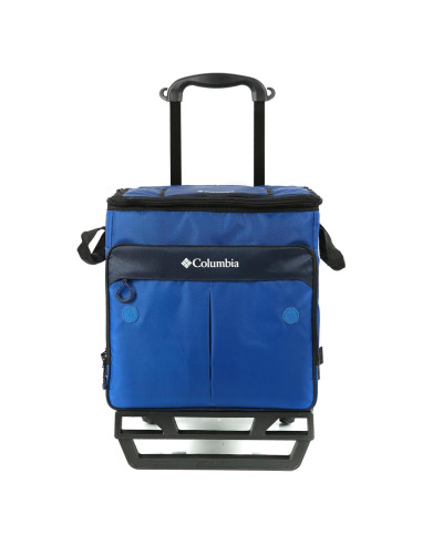 Enfriador con Ruedas Columbia Crater Peak 50 Latas Azul