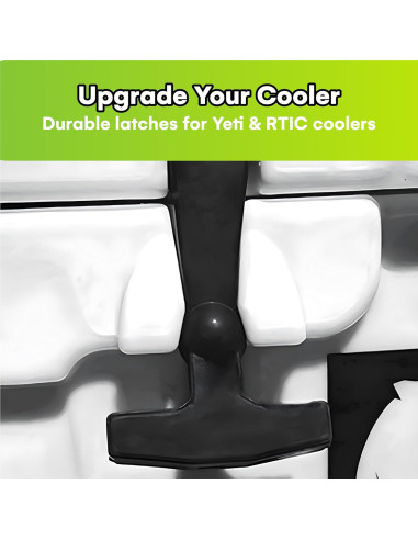 Pestillos de Reemplazo Beast Cooler para Yeti y RTIC - 2 Pack