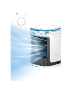 Acondicionador de Aire Portátil Slkdrft TF01 3-en-1 Negro