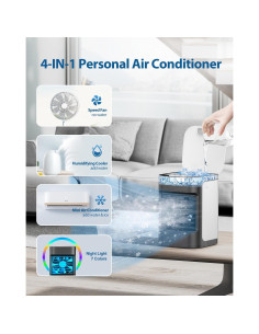 Acondicionador de Aire Portátil Slkdrft TF01 3-en-1 Negro 2