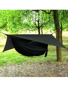 Hamaca de Camping AEETT con Red Mosquitera y Lona Impermeable 2