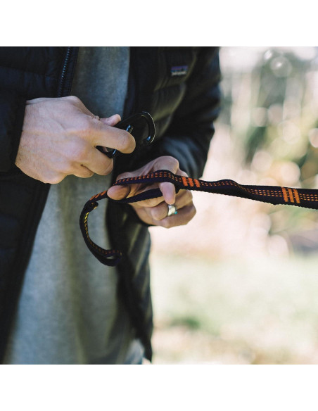 Cuerdas para Hamacas Wise Owl Outfitters 3m Naranjas - Kit Completo