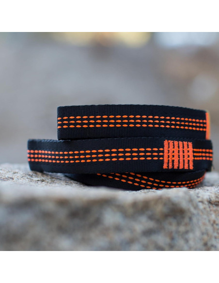 Cuerdas para Hamacas Wise Owl Outfitters 3m Naranjas - Kit Completo