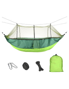 Hamaca de Camping Bestrip con Red Antimosquitos 260x140 cm