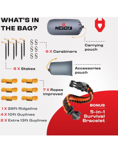 Lona de Lluvia 3.66x3.05m NoCry Gris 100% Impermeable 2