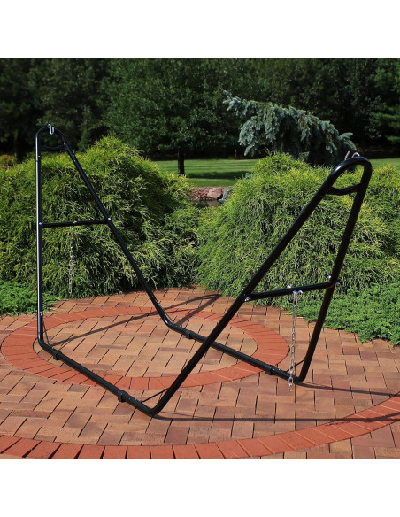 Soporte Universal para Hamaca Doble Sunnydaze - 250 kg - Negro