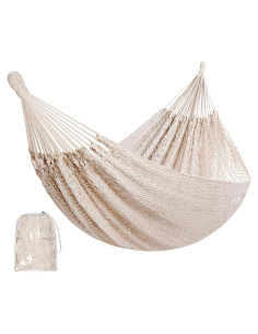 Hamaca Maya Tejida a Mano HappyPicnic Matrimonial 304.8x170.2cm