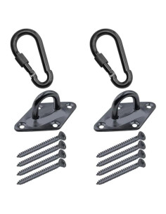 Kit de Hamacas de Alta Resistencia Branded Boards Negro 1000lb