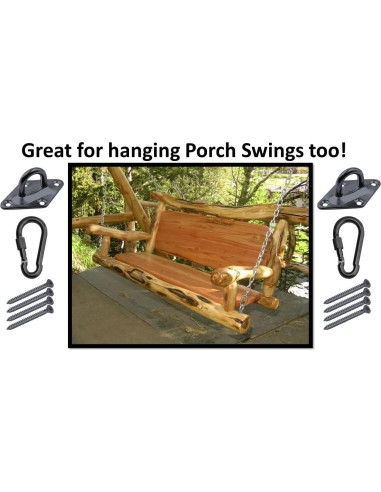 Kit de Hamacas de Alta Resistencia Branded Boards Negro 1000lb