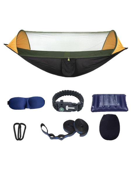 Hamaca de Camping AEE con Red Antimosquitos 289.56x139.7cm