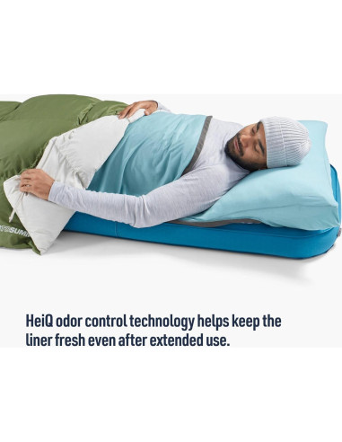 Sistema de Sueño Sea to Summit: Colchón Camp Plus SI y Forro Comfort Blend