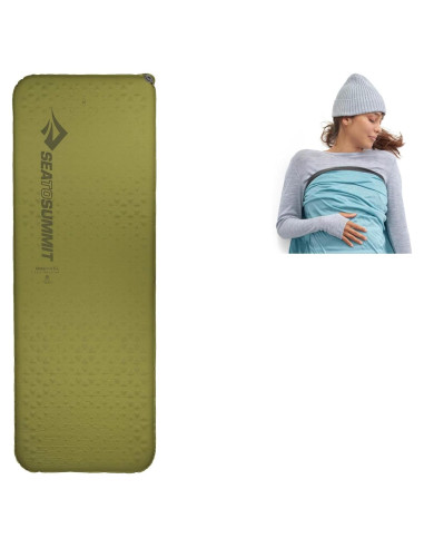 Sistema de Sueño Sea to Summit: Colchoneta Camp SI y Forro Comfort Blend