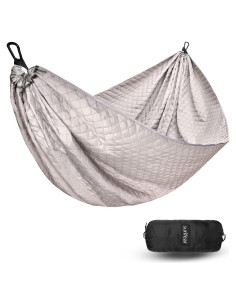 Hamaca de Camping Acolchada Sunyear Invierno 2.74m Gris