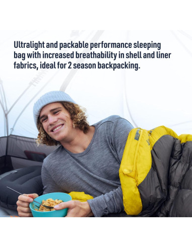 Sistema de Sueño Sea to Summit: Almohada Aeros y Saco Spark