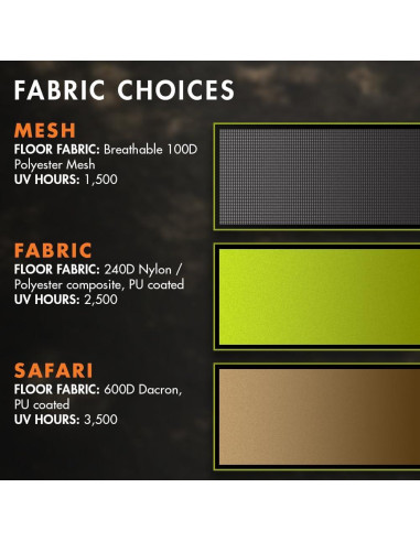 Hamaca Gigante Tentsile Trillium XL para 6 Personas, Malla Negra